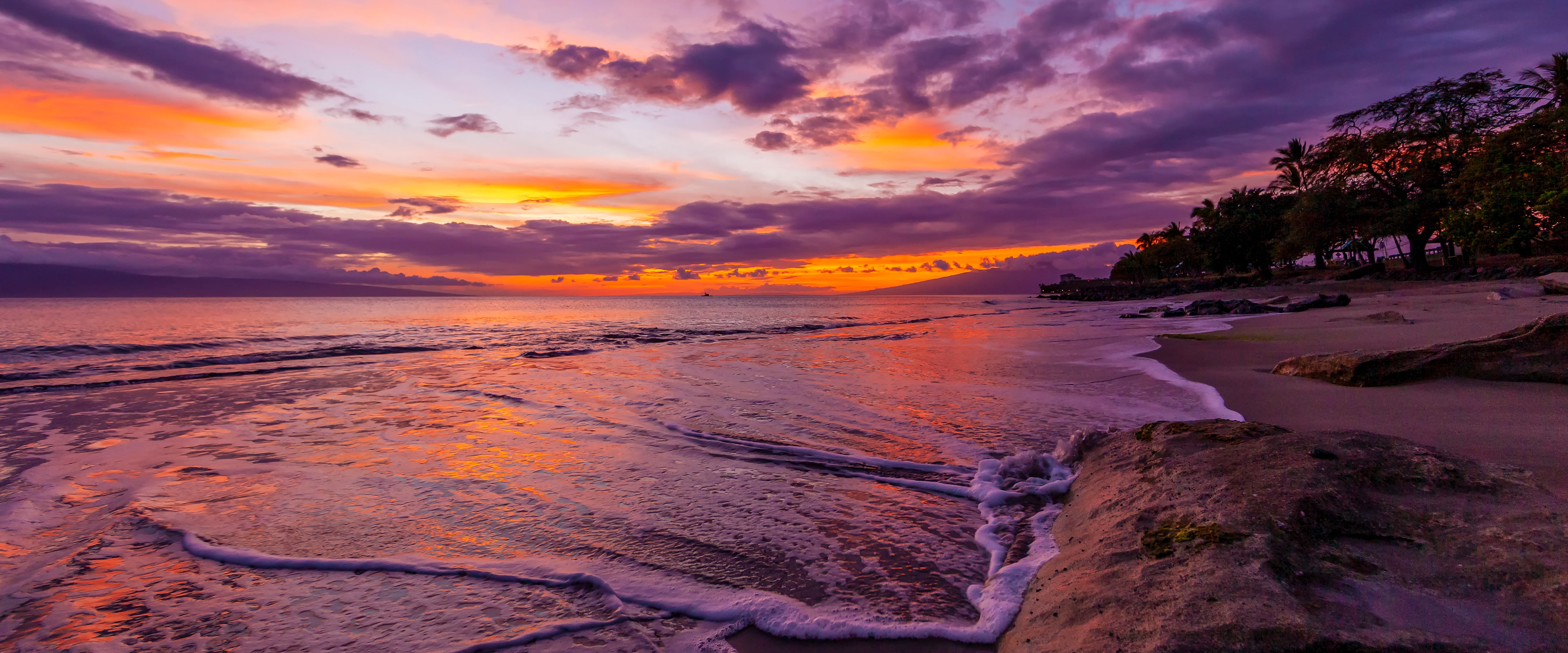 Sunset Foam